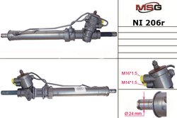 Рулевая рейка восстановленная MSG NI 206R